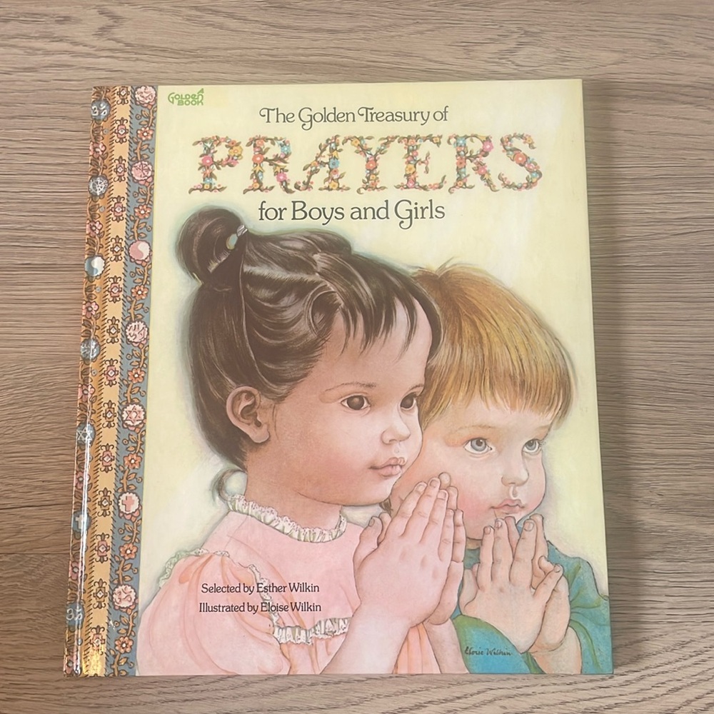 GOLDEN BOOK TREASURY OF PRAYERS for Boys and Girls
1975 Edition